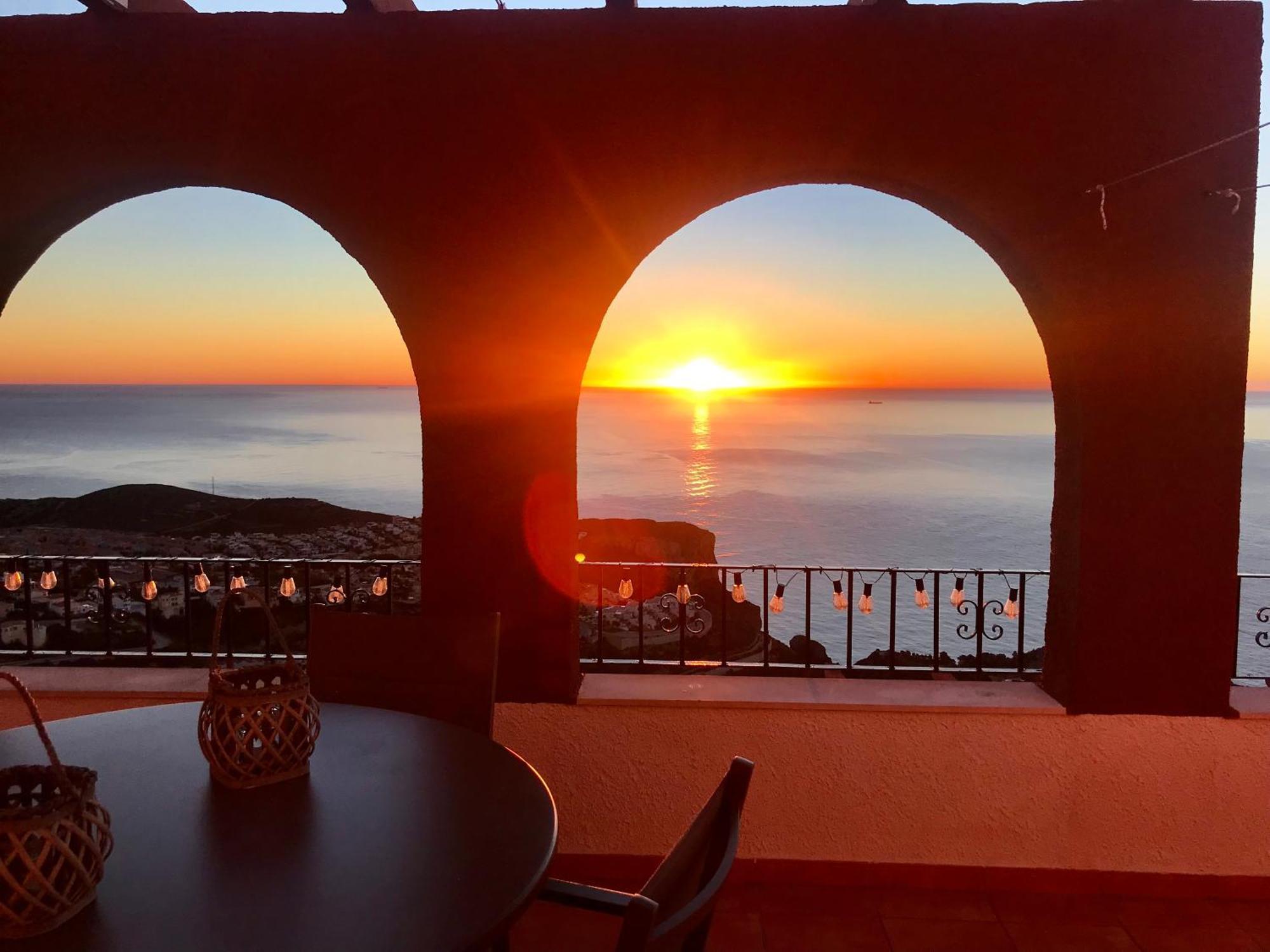 Vista Superior Hola Zeezicht!! Lägenhet Cumbre del Sol Exteriör bild